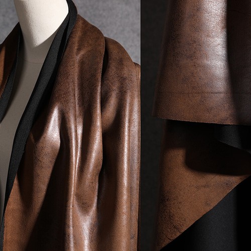 Simili cuir tissu vêtements - tissu,