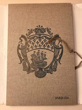 Plan de Paris 1734 Exemplaire