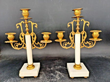 PAIRE DE CHANDELIERS FLAMBEAU