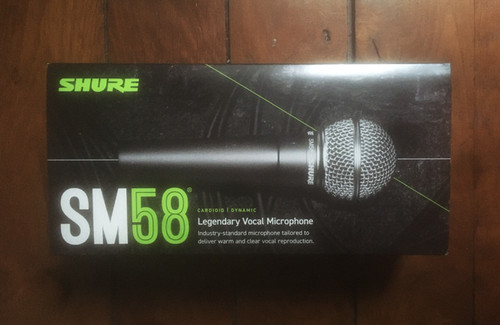 Shure box only for genuine - only, sm