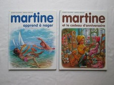 LOT 2 livres Enfant  MARTINE