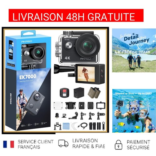 Caméra sport 20mp wifi - sport, 4k