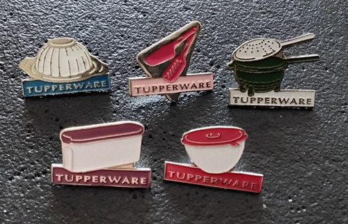 Pin lot 5 tupperware - de,