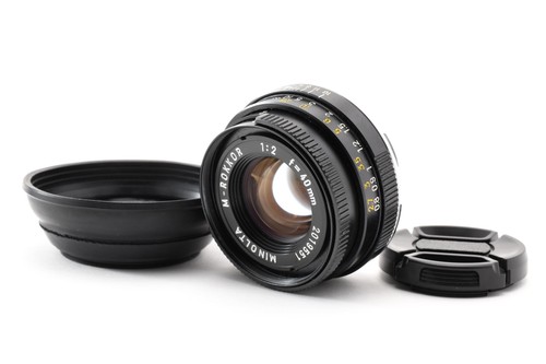 Neuf objectif minolta m - objectif,