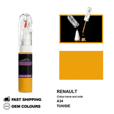 POUR RENAULT TUNISIE A34 Kit de fixation pinceau stylo peinture retouche Scra...