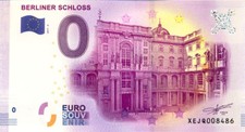 ALLEMAGNE Berlin, Berliner Schloss 4, 2017, Billet Euro Souvenir