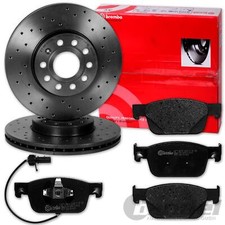 BREMBO Sport Disques de Frein 314mm + Revêtements Avant pour Audi A4 B9 8W+A5 F5