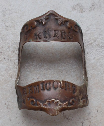 Ancienne porte plaque fiscale
