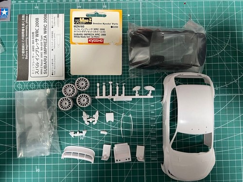 Kit carrosserie blanche kyosho - kit,