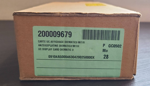 Carte affichage diematic - carte,