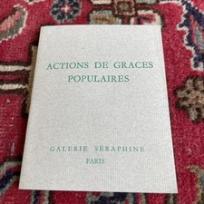 ACTIONS DE GRACES POPULAIRES