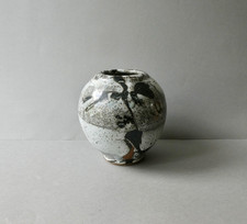 vase en grès émaillé, décor japonisant, signé, Philippe Dubuc