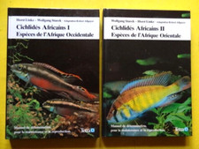 W. Staeck et H. Linke Cichlidés Africains 1986 2 volumes Afrique poissons