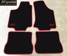 Tapis De Sol Pour VW GOLF 3 CABRIO Et 16V Rouge 1993-1998 4 Pièces Neuf