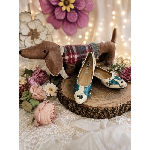 Dogo dog print - dog, flats