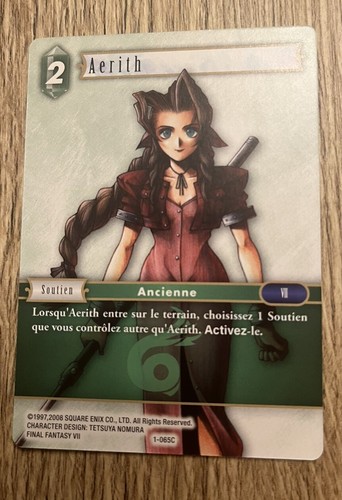 Carte 065c aerith - carte, 1-065c