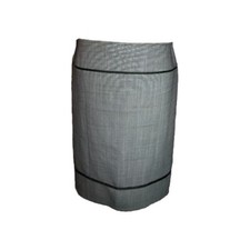 JUPE PIED DE POULE FEMME  °°°   QUATTRO  °°°  44% LAINE . TAILLE 48