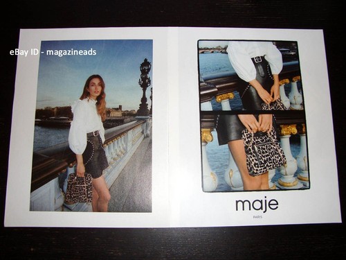 Maje paris page print - paris, 2-page