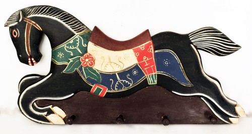 Accroche torchons cheval en - accroche,