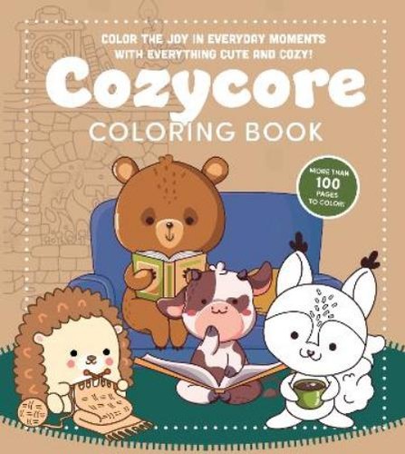 Cozycore coloring book - book, (poche)