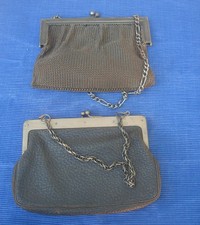 V72 2 sac bal maille & cuir +