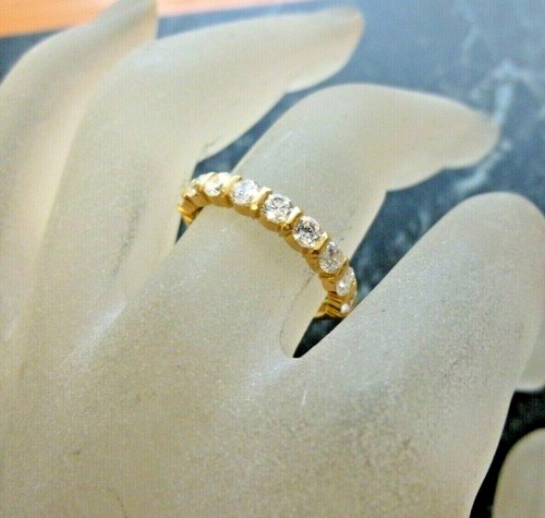 Bague jaune k sertie - bague, or