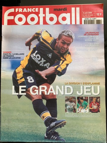 France football 2000 - football, 8/08/2000