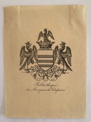 Libris clapier collongues - ex-libris, clapier-collongues