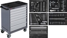 Kraftwerk Servante d'atelier BT700, 7 tiroirs, 274 pcs.