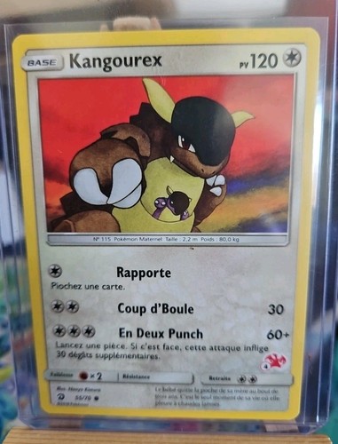 Carte pokémon kangourex - kangourex, 55/70