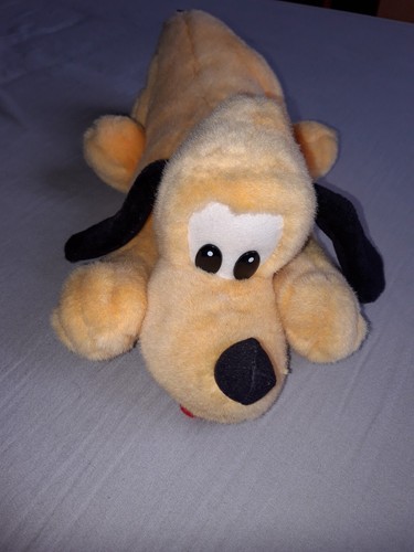 Doudou peluche chien pluto - chien,