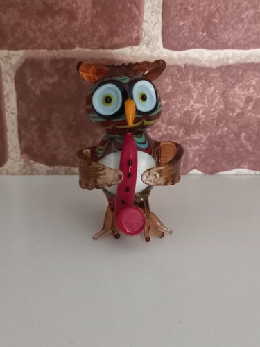 Hibou verre tiré - de, chez