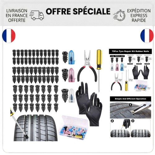 Kit réparation pneus - , 75