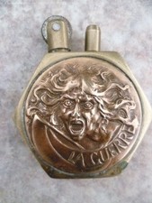 RARE BRIQUET DE POILU WW1 LA GUERRE TRANCHÉE
