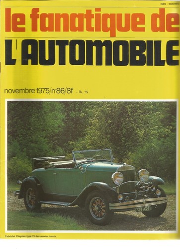 Fana automobile n 86 - fana, n°86