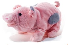 Marionnette Peluche Cochon