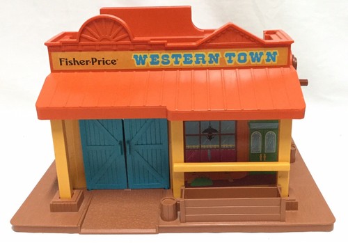 Fisher price western town toy - fisher,
