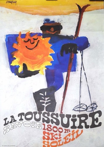 Affiche poster alpes - alpes, jura