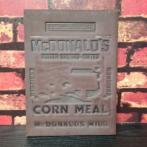 Mcdonalds embossed corn meal - mcdonalds,