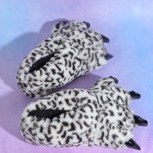 Coton patte ours pantoufles - coton,