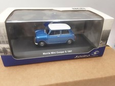 morris mini cooper S 1967 bleu