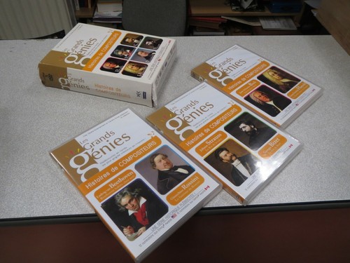 Dvd coffret les - grands, genies