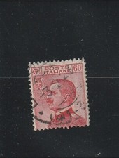 L5923 ITALIE Timbre Y&T N° 108 de 1917-22 " Victor Emmanuel III " Oblitéré