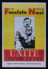 Affiche UNITE CONTRE LE PEN