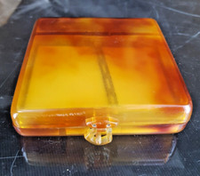 poudrier ancien en bakélite