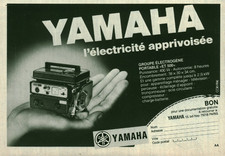 Publicité ancienne Yamaha