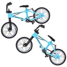  2 pièces Mini vélos Mini maison vélos miniatures décors miniatures petite