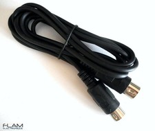 Cable MIDI 2m DIN 5 broches 5 pins musique MIDI  / synthé, clavier, ATARI ST