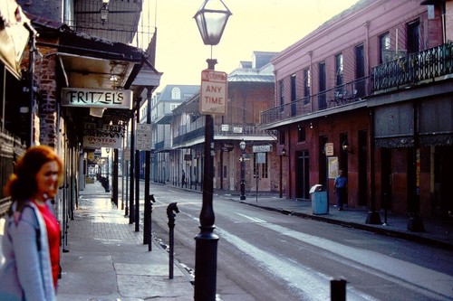 Bourbon street new orleans - street,