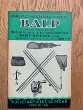 Ancien Catalogue articles de